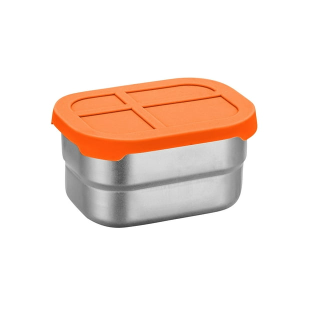 Vwrxbz 304 Stainless Steel Dipping Sauce Box Airtight Condiment Container with Lid Bento Lunch 230ml
