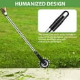 thumbnail image 5 of Wheel Rotary Edger, Manual Edger Lawn Tool,Adjustable Length with Sturdy 4-Section Stainless Steel Lawn Edger Tool, 5 of 6