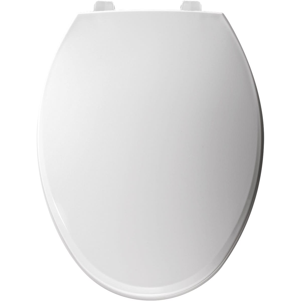 Bemis 7650TDG 000 Elongated Open-Front Toilet Seat, White