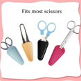 thumbnail image 4 of Scissors Sheath Safety Leather Scissors Cover Protector Sewing Scissor Sheath(12 Pcs Colorful), 4 of 7