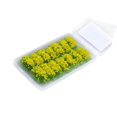thumbnail image 1 of 14x Miniature Cluster Herbe Herbe Modélisation Architecture Paysage Touffes Décor Modèle Jaune, 1 of 8