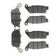thumbnail image 5 of Juego de Pastillas de Freno Delanteras y Traseras Sunnimix para motocicleta CBF 600, 5 of 7