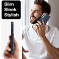 thumbnail image 4 of Allytech Wallet Case for Samsung Galaxy S22 - 2 Card Holder - Military Grade Drop Protection - Ultra Slim & Protective - Premium PU Leather Shockproof Phone Case for Women & Men - Blue, 4 of 7