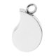 thumbnail image 5 of Mini urna recuerdo colgante encantos conmemorativos forma de coma en blanco Yuyangstore Colgante conmemorativo del animal doméstico, 5 of 7
