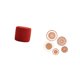 thumbnail image 5 of Escabel,Reposapiés pequeño,taburete otomano,sofá,taburete de té,Reposapiés Cubo Taburete Taburete para Dormitorio Baño,Manualidades de pared,Decoración para colgar en la pared,ratán, 5 of 8