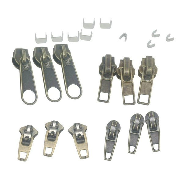 22 parts / set of replacement zipper repair zipper stopper