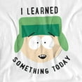 thumbnail image 2 of South Park I Learned Something Today Unisex Adult T-Shirt, White, 3X-Large, 2 of 6