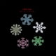 thumbnail image 2 of 50 Uds. Adhesivos navideños para pared, calcomanías de copos de nieve que brillan en la oscuridad, decoración de ventana, copos de nieve fluorescentes, adhesivos luminosos para dormitorio y, 2 of 5