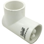 Waterway 400-5540 1.5" Slip x 1.5" Slip 90 deg Elbow with Dual Thermowell