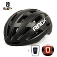 thumbnail image 2 of RNOX-casco de ciclismo para hombre, protector de cabeza con luz LED recargable, resistente al agua, para bicicleta de carretera y montaña Fivean Cascos de ciclismo, 2 of 2