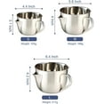 thumbnail image 6 of Fat Separator with Dual Spout Design, Gravy Separator, Stainless Steel Gravy and Sauce Strainer for Broth, Soup, Stew, Hot Pot, Cool Touch Handle, 6 of 7