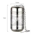 thumbnail image 2 of Loose Leaf Tea Ball Stainless Steel Tea Infuser Strainer Fine Mesh for Loose Leaf Tea Reusable Tea Filter Bags Diffusers Easy to Use Tea for Herbal, 2 of 8