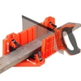 thumbnail image 1 of Caja de ingletes, bloque de ingletes, caja de ingletes de sujeción, caja de ingletes para corte de madera, caja de ingletes de plástico de ingeniería PS, para proyectos de bricolaje de carpintería, 1 of 7