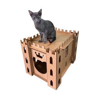 Cat Castle Cardboard