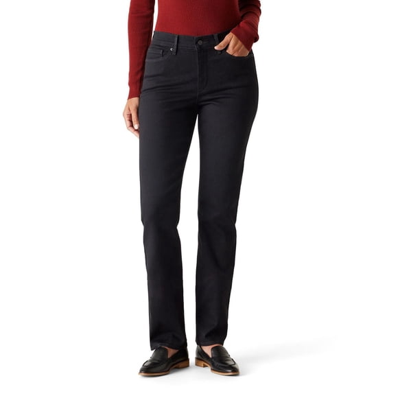 Levi Strauss Signature™ Women's Mid Rise Straight Jeans