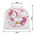 thumbnail image 2 of ABPHQTO Cute Magical Unicorn Nursing Cover Baby Breastfeeding Infant Feeding Cover Baby Car Seat Cover Infant Stroller Cover Carseat Canopy Breathable, 2 of 2
