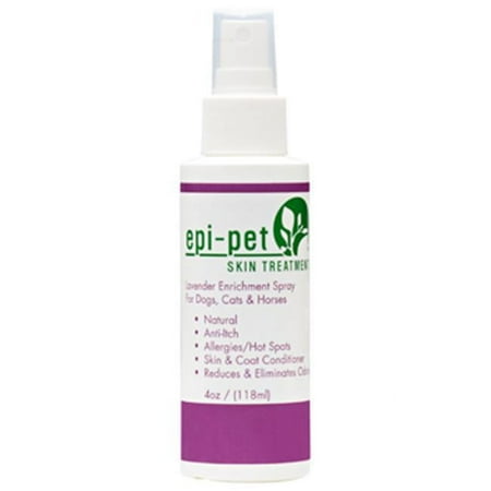 Epi-Pet 80521 Lavender Skin & Coat Enrichment & Treatment Spray For Pets, 4 oz.