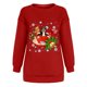 thumbnail image 4 of Sudadera holgada con estampado clásico de perro de Navidad de invierno para mujer Fridja  fksj2317, 4 of 5