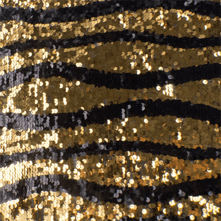 black gold sequin
