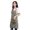 Khaki, variant on Apron Sleeve Protective Wear for Kitchen Chefs Utility Pockets Durable Canvas Apron for Cooking Baking Dining & Bar