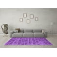 thumbnail image 3 of Ahgly Company Indoor Rectangle Oriental Purple Industrial Area Rugs, 2' x 3', 3 of 4