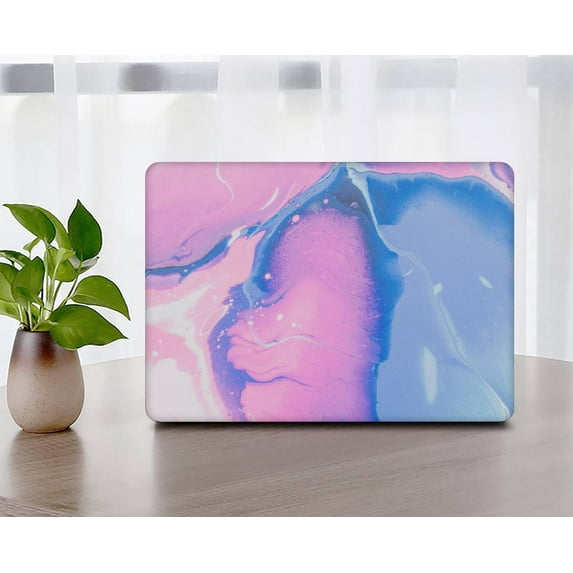 KSK KAISHEK Hard Shell Case Compatible MacBook Air 13.6" with Retina Display Touch ID Type C Model: A2681 (Purple series 0781)