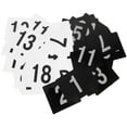 thumbnail image 6 of LIFKOME 50pcs Plastic Number Signs Table Number Cards Easy to Use Place Cards for Wedding Party and Events Convenient and Stylish Seat Tags, 6 of 8
