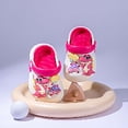 thumbnail image 6 of Rhuody Toddler Girls slipper Soft Sole Closed Toe Clogs Adjustable Strap On Summer Sandals Durable Feetwear White 3-3.5 Years, 6 of 7