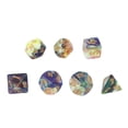 thumbnail image 3 of Ensemble de dés, 7 dés en Acrylique Robustes et Résistants pour Table de Jeu, 3 of 8