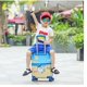 thumbnail image 3 of Maleta de equipaje giratoria de 18 pulgadas para niños, bolsa de equipaje de embarque rodante de 20 pulgadas, Maleta con ruedas, bolsa de carrito de viaje para niños, 3 of 4