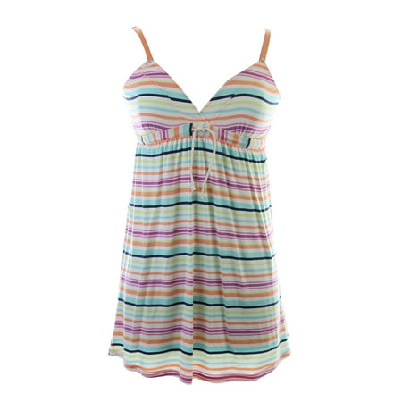 Splendid Multi Empire Waist Drawstring Chemise S