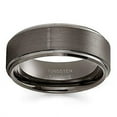thumbnail image 2 of 8mm Gunmetal Wedding Ring,Tungsten Wedding Ring,Tungsten Carbide Ring,Engagement Ring,Comfort Fit,, 2 of 4