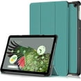 thumbnail image 1 of KOMI Étui pour Tablette Google Pixel 11 Pouces Sortie 2023, Étui Folio Mince, Étui Rigide Légère de Protection avec Support Multi-Angle, Vert Foncé, 1 of 4