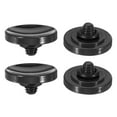 thumbnail image 1 of Unique Bargains Shutter Release Button Soft Shutter Release Button Copper Camera Shutter Button Concave, Black 4 Pack, 1 of 6