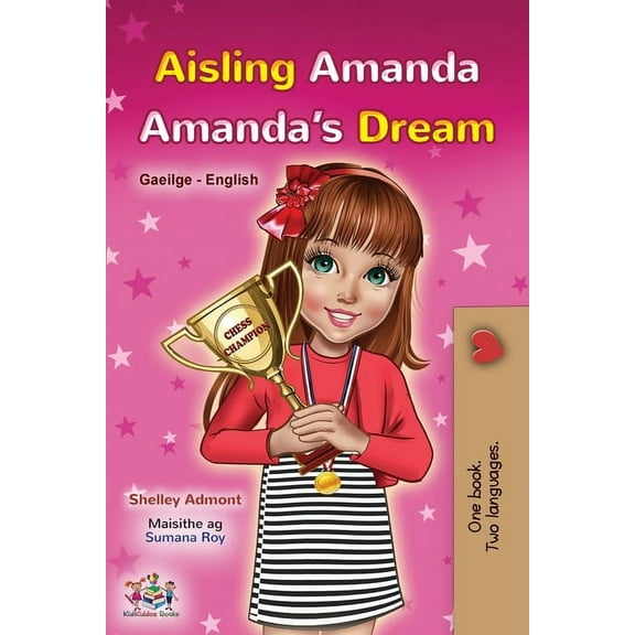Irish English Bilingual Collection Amanda's Dream (Irish English Bilingual Book for Kids), (Paperback)
