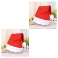 thumbnail image 3 of Yuarrent Sombrero de Navidad no tejido, reutilizable, lavable, plegable, con temática de Navidad, gorro de Papá Noel, accesorios de decoración para la Type1 NO1 Yuarrent CBP009436, 3 of 5