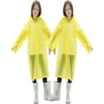 thumbnail image 2 of Lot de 2 Imperméables pour Enfants, Ponchos de Pluie Réutilisables avec Capuchon et Manches Imperméables pour Garçons et Filles, 2 of 5