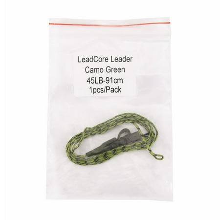 MAXSUN Carp Fishing Line Ready Tied Lead Core Leaders 45LB Leadcore With Quick Change (The Best Carp Fishing Line)