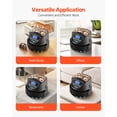 thumbnail image 5 of VEVOR USD Coin Sorter, Coin Counter Machine for 5 Kinds of USD Coins, Coin Sorter and Wrapper Machine Holds up to 2000 Coins, Screen Display Coin Storage Included 5 Coin Tubes and Boxes, 5 of 9