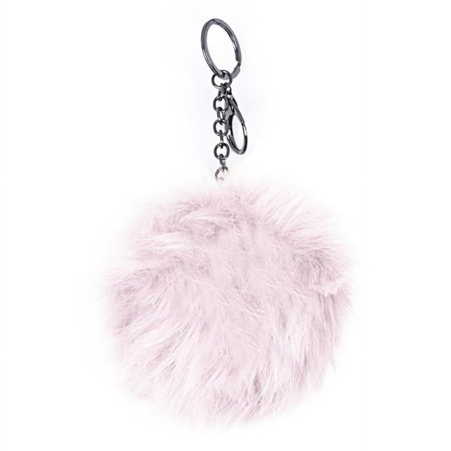 Luxe Faux Fur 676685047731 Boules de Pompon - Rose Clair