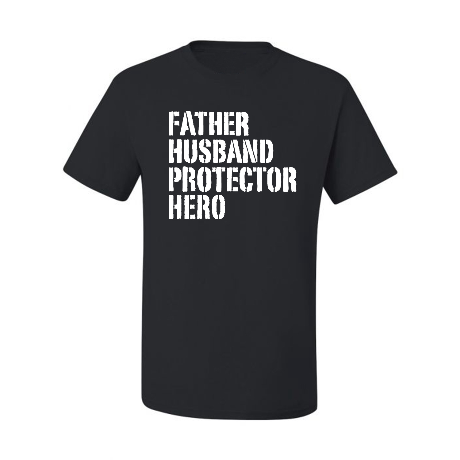 Wild Bobby,Father Husband Protector Hero Best Dad Husband Gift, Father's Day, Men Graphic Tees, Black, 2XL - image 2 of 3
