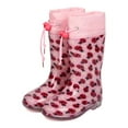 thumbnail image 5 of New Girl Jelly Beans Lady PVC Lug Sole Drawstring Rain Boot (Little / Big Kids), 5 of 5