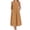 Khaki, variant on Linen Midi Dresses for Women Crew Neck Sleeveless Dress with Pockets 2026 Summer Beach Dresses Cover Ups Loose Fit Casual Spring Sundress Travel Vacation Outfits