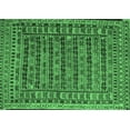 thumbnail image 1 of Ahgly Company Indoor Rectangle Persian Emerald Green Traditional Area Rugs, 4' x 6', 1 of 4