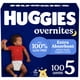thumbnail image 1 of HUGGIES Pañales nocturnos talla 5 (27+ libras), 100 unidades, Overnites Nighttime Baby Pañales, 1 of 11
