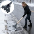 thumbnail image 4 of Ice Scraper for Driveway Garden Flat Shovel Ice Breaking Shovel Ice Breaking Shovel Sawtooth Ice Breaking Shovel Variable Ice Breaking Shovel Manganese Steel Ice Breaking Shovel Ice Breaking Shovel, 4 of 5