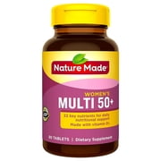 Nature Made Multi for Her 50+ Vitamin/Mineral Tablets 90 ea (Pack of 2)