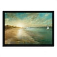 thumbnail image 2 of Tangletown Fine Art 'Coastal Glow' Print on Canvas, 2 of 6