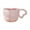 Pink, variant on Large Heart Mug – Romantic Ceramics Coffee Cup,12oz Holiday Drinkware,Valentine's Day,Birthday Gifts for Couples,Her,Boyfriend,Girlfriend(Brown)