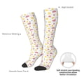 thumbnail image 4 of Yiaed Tropical Fruit Print Great elasticity Adult Stockings Sports socks for Men and Women, 4 of 6